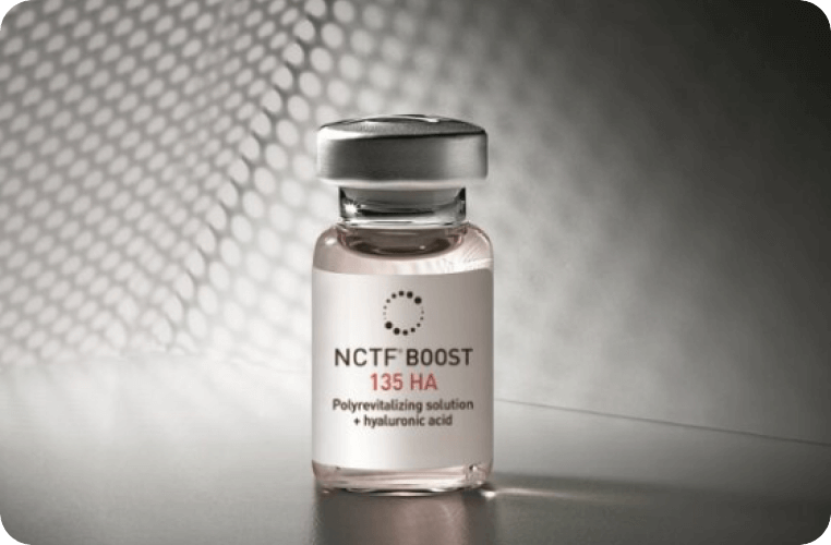 FILLMED NCTF 135 HA vial for advanced fibroblasts stimulation at Lijin Clinic.