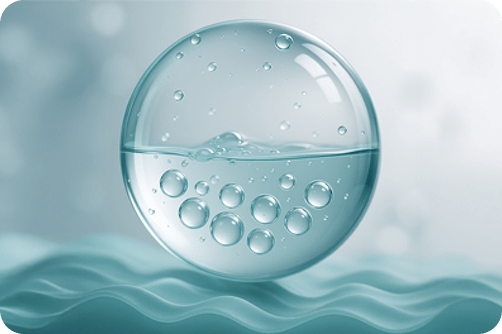 Mechanism of Laetigen collagen binding moisture within skin cells to prevent hydration loss at Lijin Clinic.