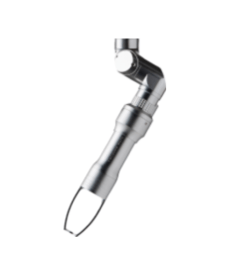Consistent skin contact tip for uniform laser energy delivery during resurfacing.