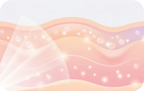 Step 2 of Sculptra treatment: Microparticle dispersion for collagen stimulation at Lijin Clinic.