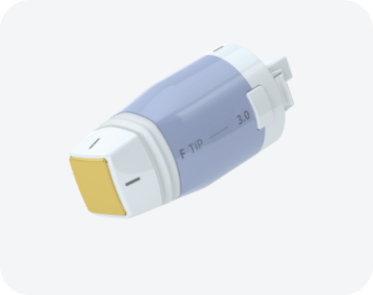 Blue F tip 3.0 HIFU cartridge for facial treatment