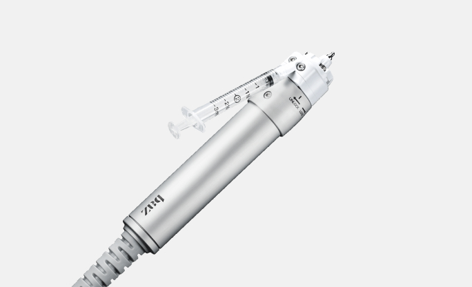 Professional Curejet medical equipment for personalized skin restoration at Lijin Clinic.