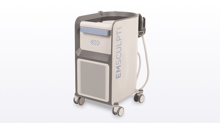 Emsculpt NEO body contouring device at Lijin Clinic