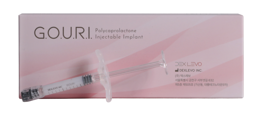GOURI liquid PCL collagen stimulator box and prefilled syringe